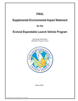 Evolved Expendable Launch Vehicle Program