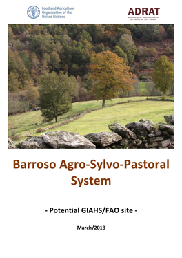Barroso Agro-Sylvo-Pastoral System