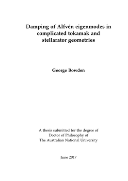 Damping of Alfvén Eigenmodes in Complicated Tokamak and Stellarator Geometries