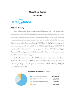 Midea Group Analysis