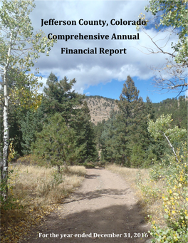 Jefferson County, Colorado Comprehensive Annual Financial Report