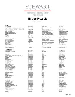 Bruce Nozick