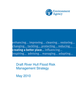 Draft River Hull Flood Risk Management Strategy May 2010