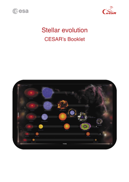 Stellar Evolution CESAR’S Booklet