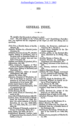 General Index