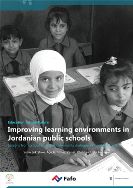 Improving Learning Environments in Jordanian Public Schools Lessons from School Visits and Community Dialogue in Northern Jordan