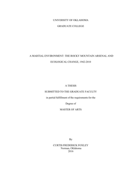 Master's Thesis Template