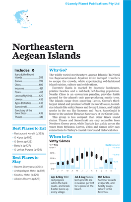 Northeastern Aegean Islands