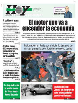 El Motor Que Va a Encender La Economía