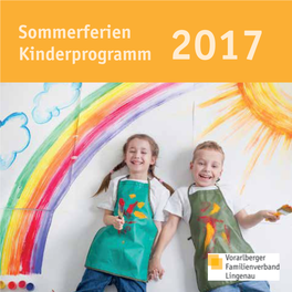 Sommerprogramm Lingenau