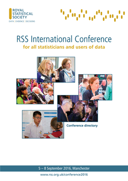 RSS International Conference for All Statisticians and Users of Data