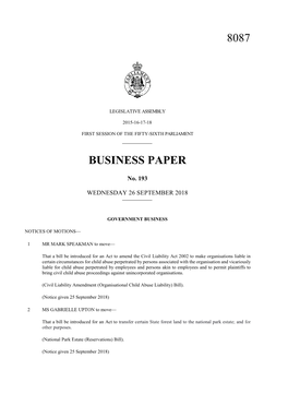 8087 Business Paper