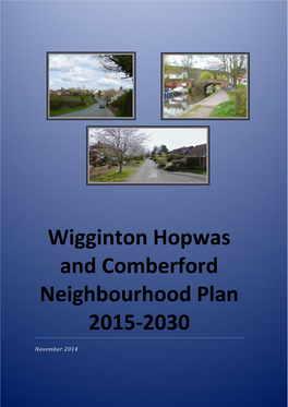Wigginton Hopwas and Comberford Neighbourhood Plan 2015-2030