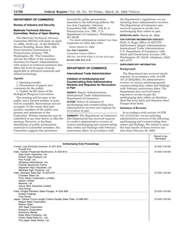 Federal Register/Vol. 69, No. 59/Friday, March 26, 2004/Notices