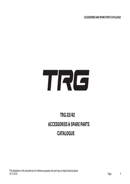 Trg 22/42 Accessories & Spare Parts Catalogue