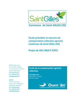 Commune De Saint GILLES (35)