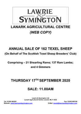 Scottish Club Sale