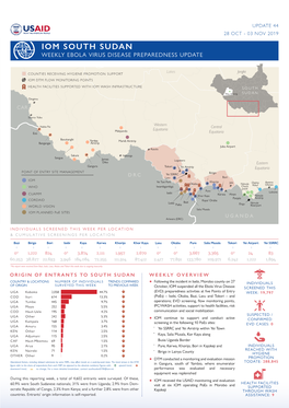 Ebola Virus Disease Preparedness Update 44