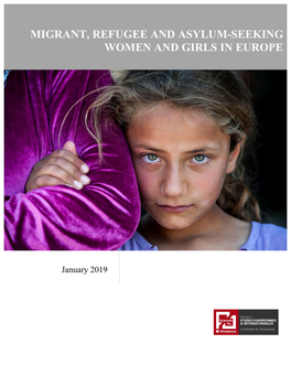 Migrant, Refugee and Asylum-Seeking Women and Girls in Europe
