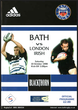 Bath London Irish