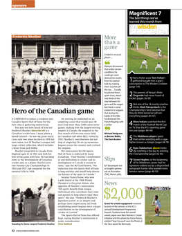 Frederick Heather Wisden Cricketer (Article)