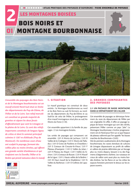 Fiche Imprimable 2.01 Bois Noirs Et Montagne Bourbonnaise