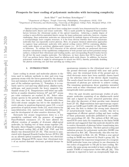 Arxiv:1912.09364V3 [Physics.Chem-Ph] 11 Mar 2020 Unwanted Vibrational States