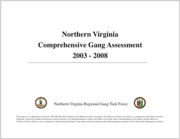 Northern Virginia Comprehensive Gang Assessment 2003 - 2008