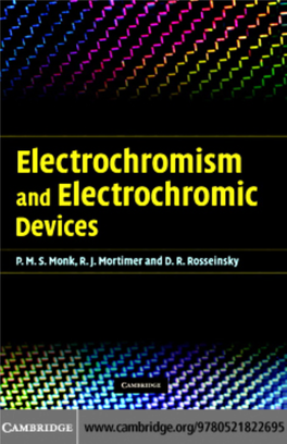 Electrochromism and Electrochromic Devices