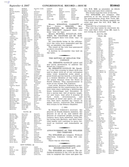 Congressional Record—House H10043