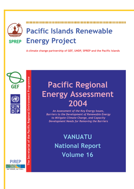 Pacific Regional Energy Assessment 2004