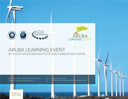 Aruba Learning Event by Rocky Mountain Institute and Carbon War Room