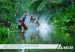 Water Risk Assessment Result