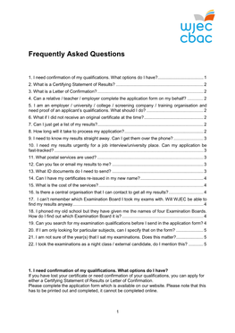 Frequently Asked Questions