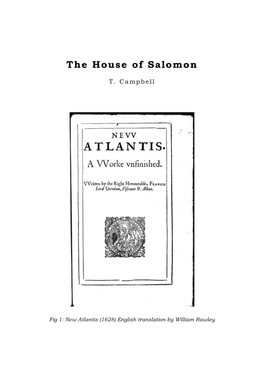 The House of Salomon by T. Campbell