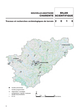 Bilan Scientifique 2 0 1 6 Charente