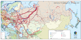 FSU Gas Pipeline Map BV