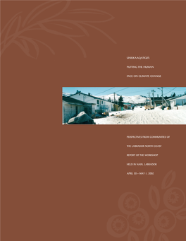 Nunatsiavut Regional Report