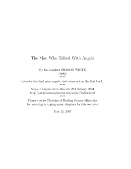 Man Who Talked with Angels Roland Buck.Pdf