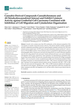 Cannabis-Derived Compounds Cannabichromene and 9