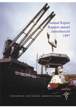 Annual Report Rapport Annuel Jahresbericht 1997