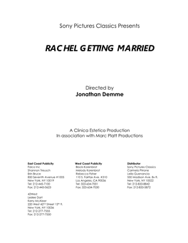 Rachel Getting Married