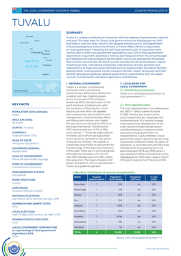 Local Government System in Tuvalu