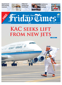 KAC Seeks Lift from New Jets