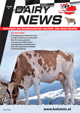 Umweltwirkung Und Rinderzucht Zehn Jahre Genomische Selektion Zuchtwertschätzung