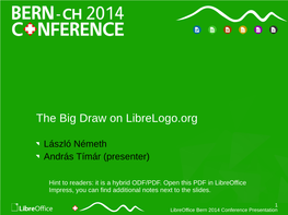 Libreoffice Bern 2014 Conference Presentation Template