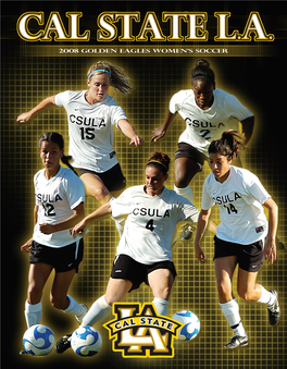 2008 Cal State L.A. Golden Eagles Women's Soccer