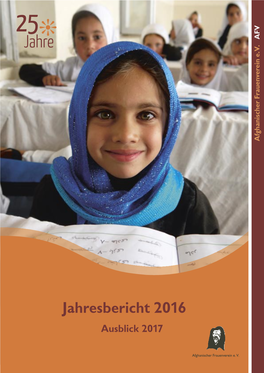 Jahresbericht 2016Jahresbericht Ausblick 2017Ausblick