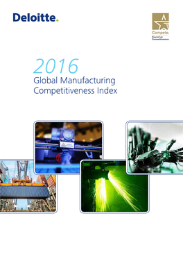 Global Manufacturing Competitiveness Index