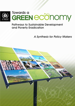 Towards a GREEN Economyy Pathways to Sustainable Development and Poverty Eradication